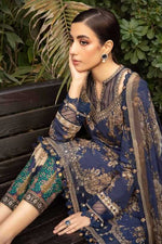 3 Piece Unstitched Digital Printed Lawn Suit ( Fine Printed Silk Dupatta )